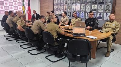 Comitiva da SENASP realiza visita técnica à PMPB para acompanhamento do Projeto Nacional de Câmeras Corporais e Uso Diferenciado da Força