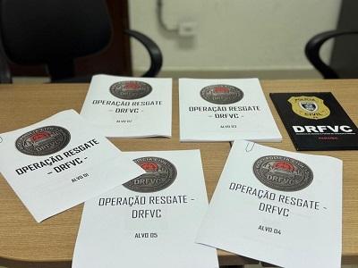 OPERAÇÃO RESGATE: Polícia Civil deflagra ação contra grupo especializado em roubo e desmanche de veículos