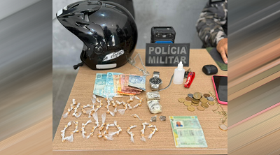 Polícia Militar prende homem por tráfico de drogas em feira de Campina Grande