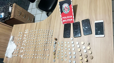 Polícia Militar prende suspeito por tráfico de drogas em Sousa