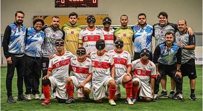 Com apoio da Prefeitura de Campina Grande, equipes de futebol de cegos participam do Regional Nordeste