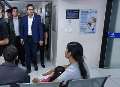 Governador Lucas Ribeiro anuncia convênio com a Clipsi e assegura que hospital segue atendendo população de Campina Grande e região