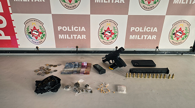 Polícia Militar apreende adolescente por tráfico de drogas em Juripiranga