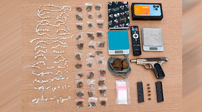 Polícia Militar apreende arma e drogas durante operação em Campina Grande