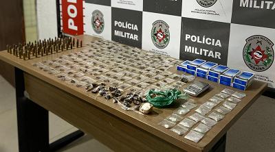 Polícia Militar frustra tráfico e apreende drogas na zona sul da Capital