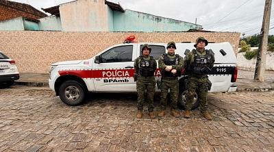 Polícia Militar prende mulher por posse ilegal de arma e crime ambiental na cidade de Campina Grande