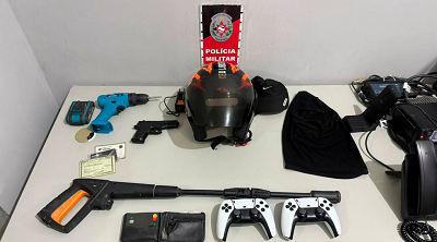 Polícia Militar prende suspeito após roubo em Santa Rita