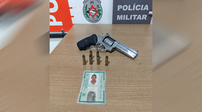 Polícia Militar prende suspeito armado na zona sul da Capital