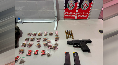 Polícia Militar prende suspeito por tráfico de drogas em Bayeux