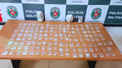 Polícia Militar prende suspeito por tráfico de drogas na Capital