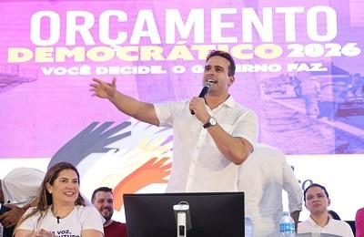 Lucas Ribeiro abre primeira plenária do Ciclo 2026 do ODE e anuncia investimentos na região de Cajazeiras