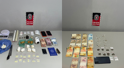 Polícia Militar frustra tráfico de drogas e prende suspeitos em ações distintas na cidade de Bayeux