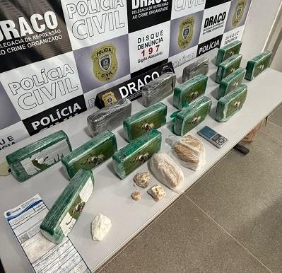 DRACO: Polícia Civil apreende grande quantidade de drogas que seriam vendidas no Maior São João do Mundo