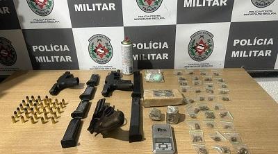 Polícia Militar apreende três armas durante operação perto de área de mangue em João Pessoa