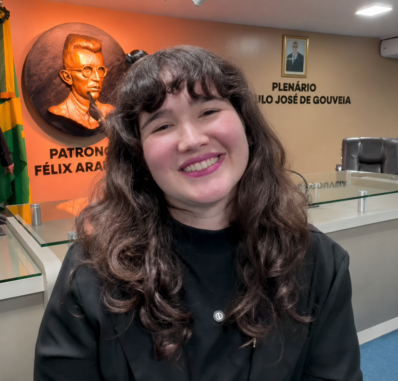 Vereadora Pâmela Vital destaca a importância do empreendedorismo feminino no estande “Raízes de Campina”, localizado no Parque Evaldo Cruz