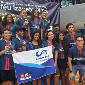 Em Recife: Fundação Campeões do Amanhã conquista 19 medalhas na Copa Nordeste de Natação