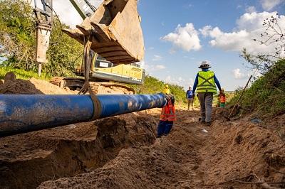 Governo realiza obra de adutora na região do Brejo e reforça o abastecimento de água em mais seis municípios