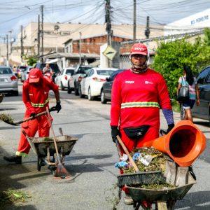 Operação diária Emlur-JP inicia a semana com serviços de conservação e limpeza em diversos bairros de João Pessoa