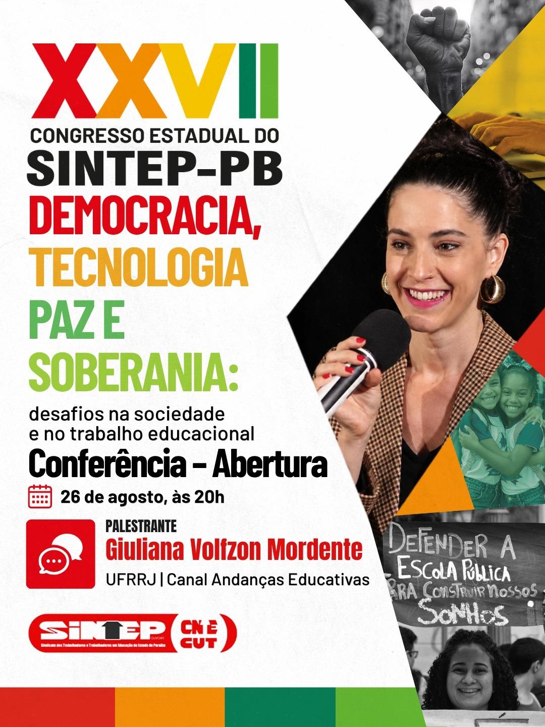 SINTEP-PB reúne categoria em João Pessoa para debater desafios e transformações na educação