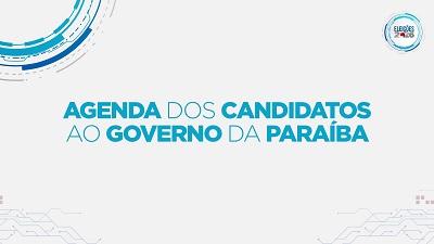 Eleições 2026: veja a agenda dos candidatos ao Governo da Paraíba nesta terça-feira (15)