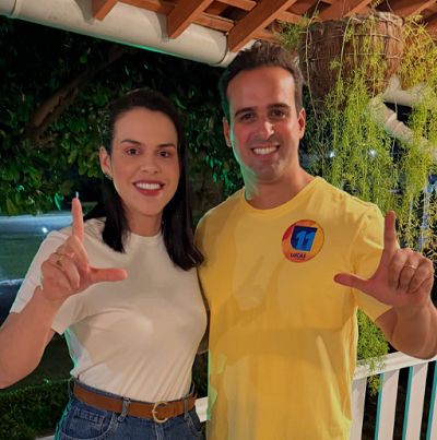 Lucas Ribeiro exalta trabalho de Rafaela Camaraense durante campanha vitoriosa