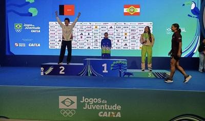 Paraíba conquista primeira medalha nos Jogos da Juventude, em Foz do Iguaçu, nesta quarta-feira (21)